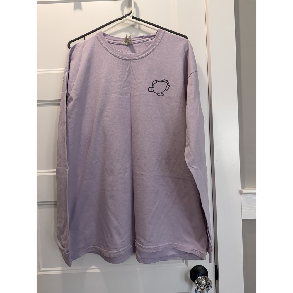 Lavender Long-Sleeve Graphic Tee - Women